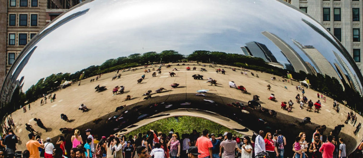 Cloud Gate sculpture